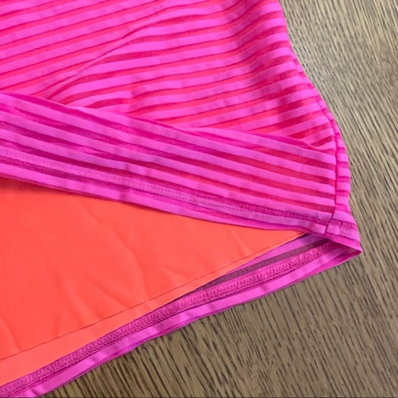 Silence + Noise Shadow Striped Muscle Tee Dress - Picture 13 of 14